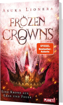 Buchcover für Frozen Crowns 2: Eine Krone aus Erde und Feuer