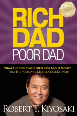 book cover for Rich Dad Poor Dad