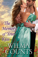 book cover for The Memory of Your Kiss