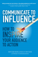 book cover for Communicate to Influence                                                                          