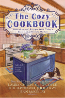 book cover for The Cozy Cookbook