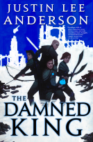 book cover for The Damned King