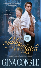 book cover for The Lady Meets Her Match