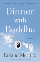 book cover for Dinner with Buddha