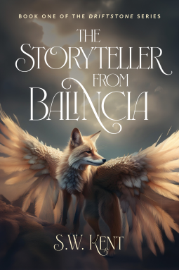 book cover for The Storyteller from Balincia