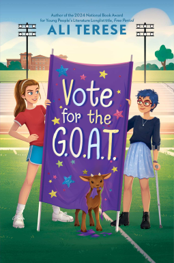 book cover for Vote for the G.O.A.T.