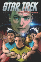 book cover for Star Trek Volume 9: The Q Gambit