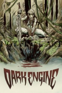 book cover for Dark Engine Volume 1: The Art of Destruction