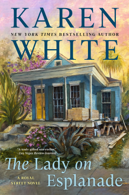 book cover for The Lady on Esplanade