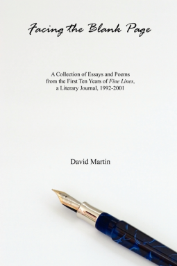 book cover for Facing the Blank Page