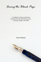 book cover for Facing the Blank Page