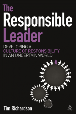 book cover for The Responsible Leader
