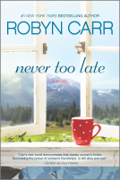 book cover for Never Too Late