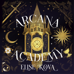 book cover for Arcana Academy