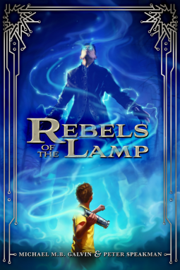 book cover for Rebels of the Lamp