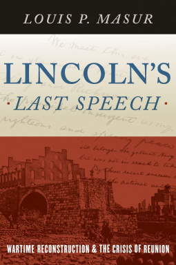 book cover for Lincoln's Last Speech