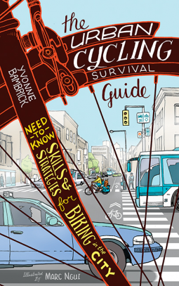 book cover for The Urban Cycling Survival Guide