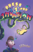 book cover for Press 1 for Invasion