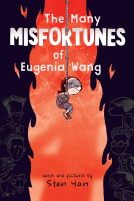 book cover for The Many Misfortunes of Eugenia Wang