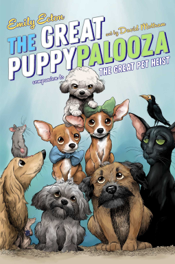 book cover for The Great Puppypalooza