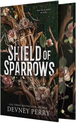 book cover for Shield of Sparrows