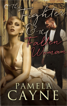 book cover for The Fighter and the Fallen Woman