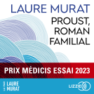 Couverture du livre pour Proust, roman familial