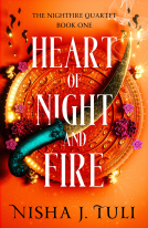 book cover for Heart of Night and Fire