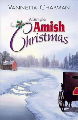 book cover for A Simple Amish Christmas