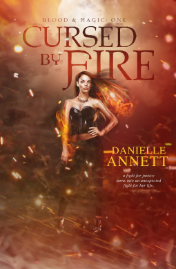 book cover for Cursed by Fire