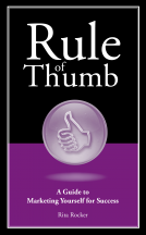 book cover for Rule of Thumb: A Guide to Marketing Yourself for Success