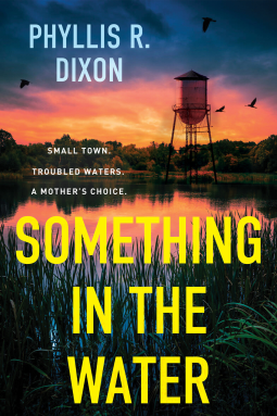 book cover for Something in the Water