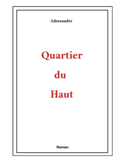 Couverture du livre pour Quartier du Haut