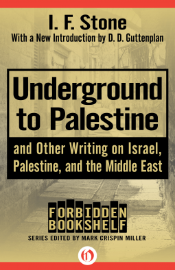 book cover for Underground to Palestine