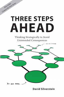 book cover for Three Steps Ahead