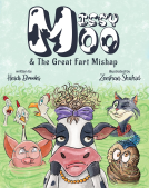 book cover for Missy Moo and The Great Fart Mishap