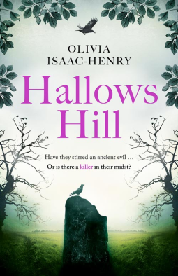 book cover for Hallows Hill
