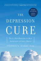 book cover for The Depression Cure