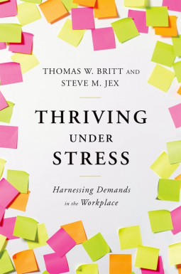 book cover for Thriving Under Stress
