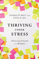 book cover for Thriving Under Stress
