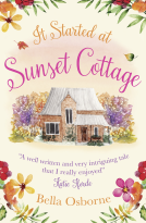 book cover for It Started at Sunset Cottage