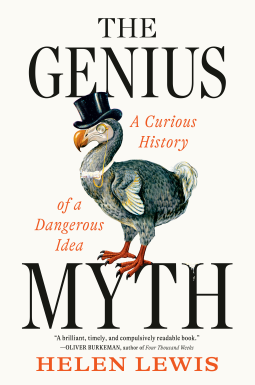 book cover for The Genius Myth