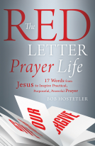 book cover for The Red Letter Prayer Life