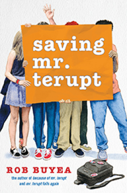 book cover for Saving Mr. Terupt