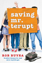 book cover for Saving Mr. Terupt
