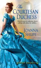 book cover for The Courtesan Duchess