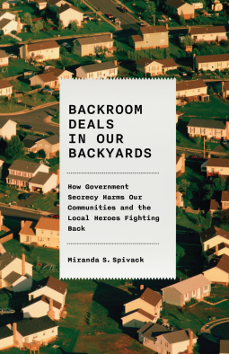 book cover for Backroom Deals in Our Backyards