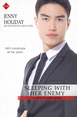 book cover for Sleeping with Her Enemy (49th Floor #2)