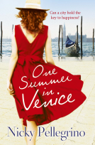book cover for One Summer in Venice