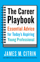 book cover for The Career Playbook